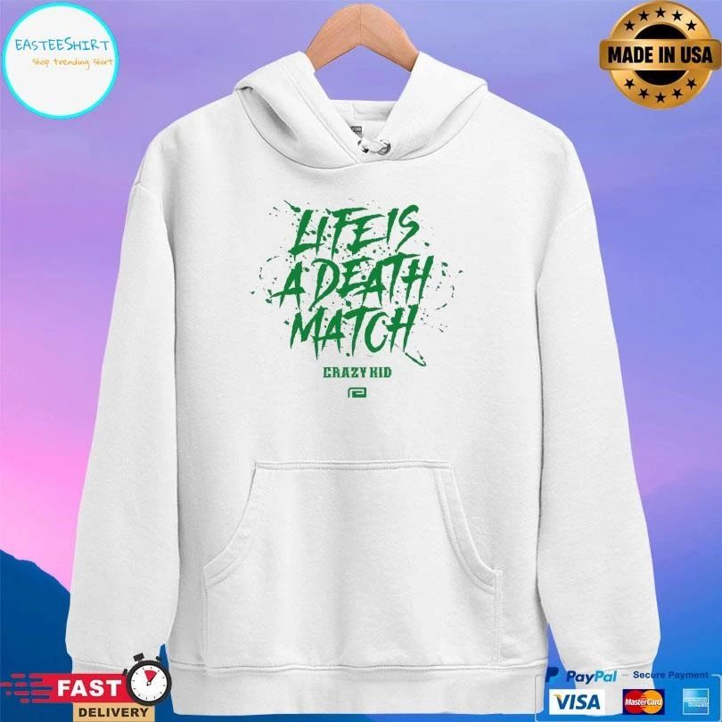 Life Is A Death Match Crazy Kid T-shirts