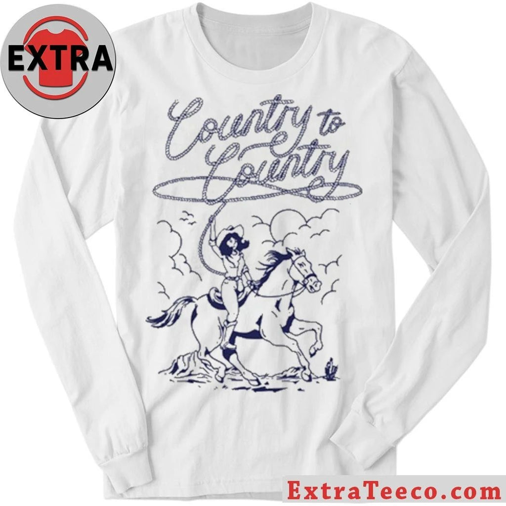 Original Country To Country 2026 Tour Rodeo Rider T-Shirt