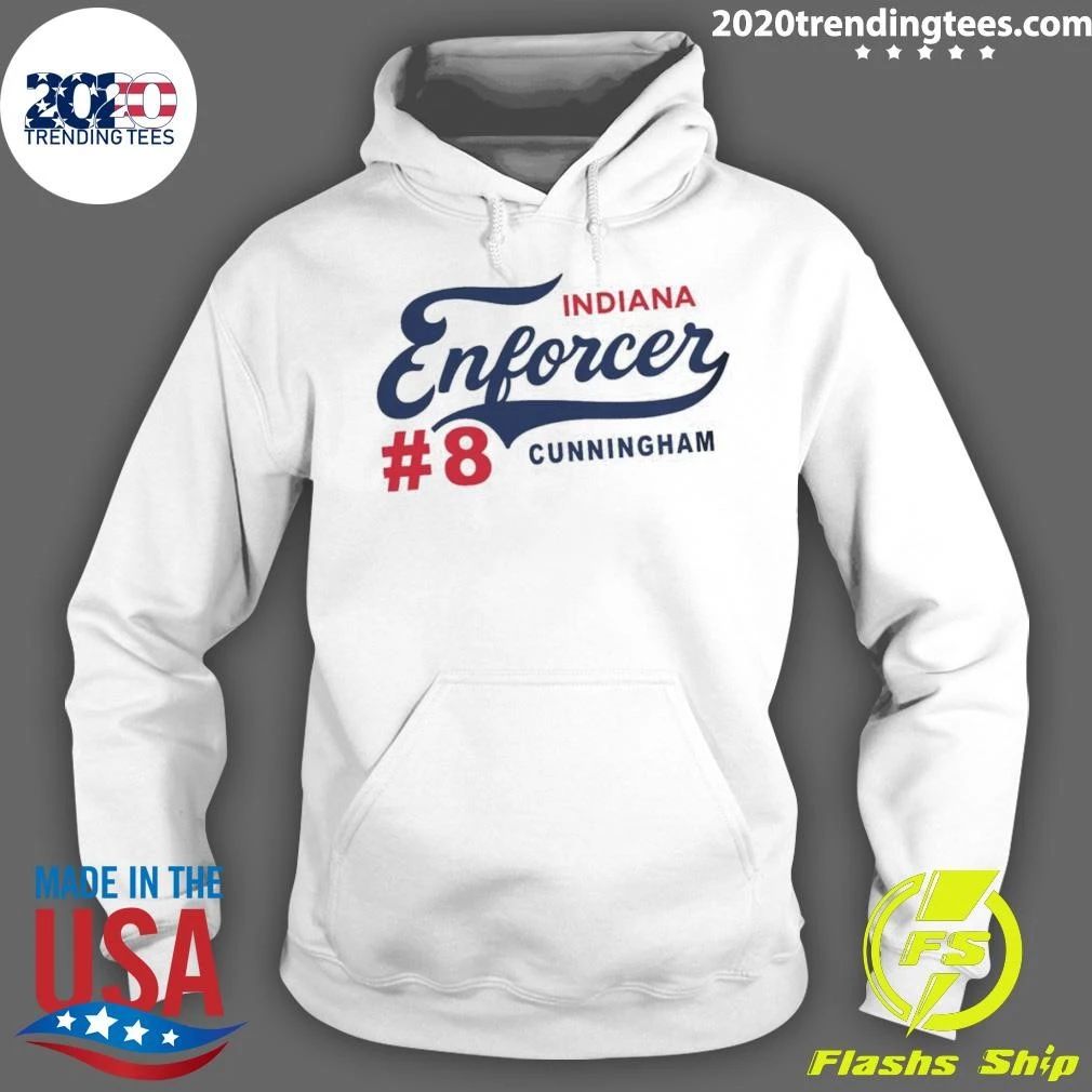 Sophie Cunningham Indiana Enforcer #8 Indiana Basketball Shirt
