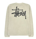 Stussy Reglan Thermal Long Sleeve  Crew Bone - Size XL - Authentic NWT (IN HAND)