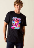 Suki Devon Aoki Pink Sports Car Dragon Speedometer Neon Collage Bootleg shirt