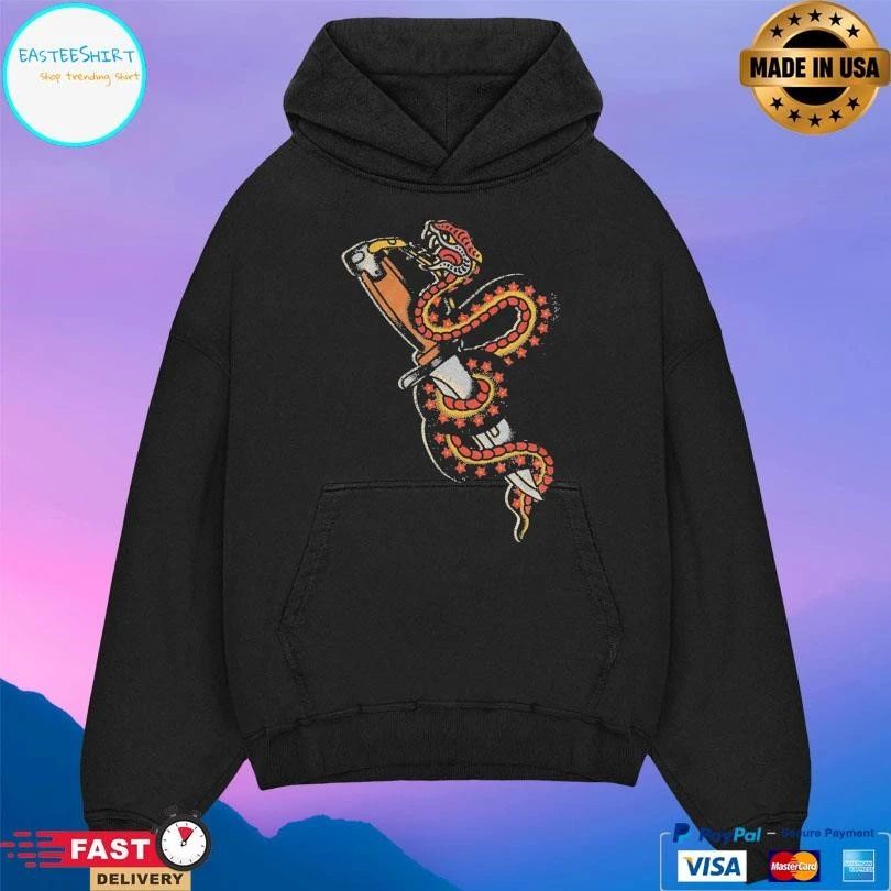 Third Pin Threads Snake Bayonet T-shirts