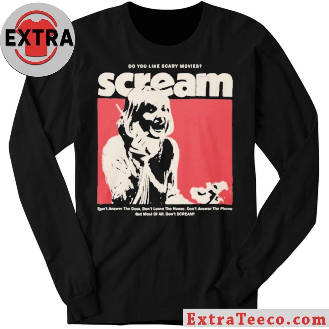 Scream Movie Casey Becker Graphic Do You Like Scary Movies Horror Shirt