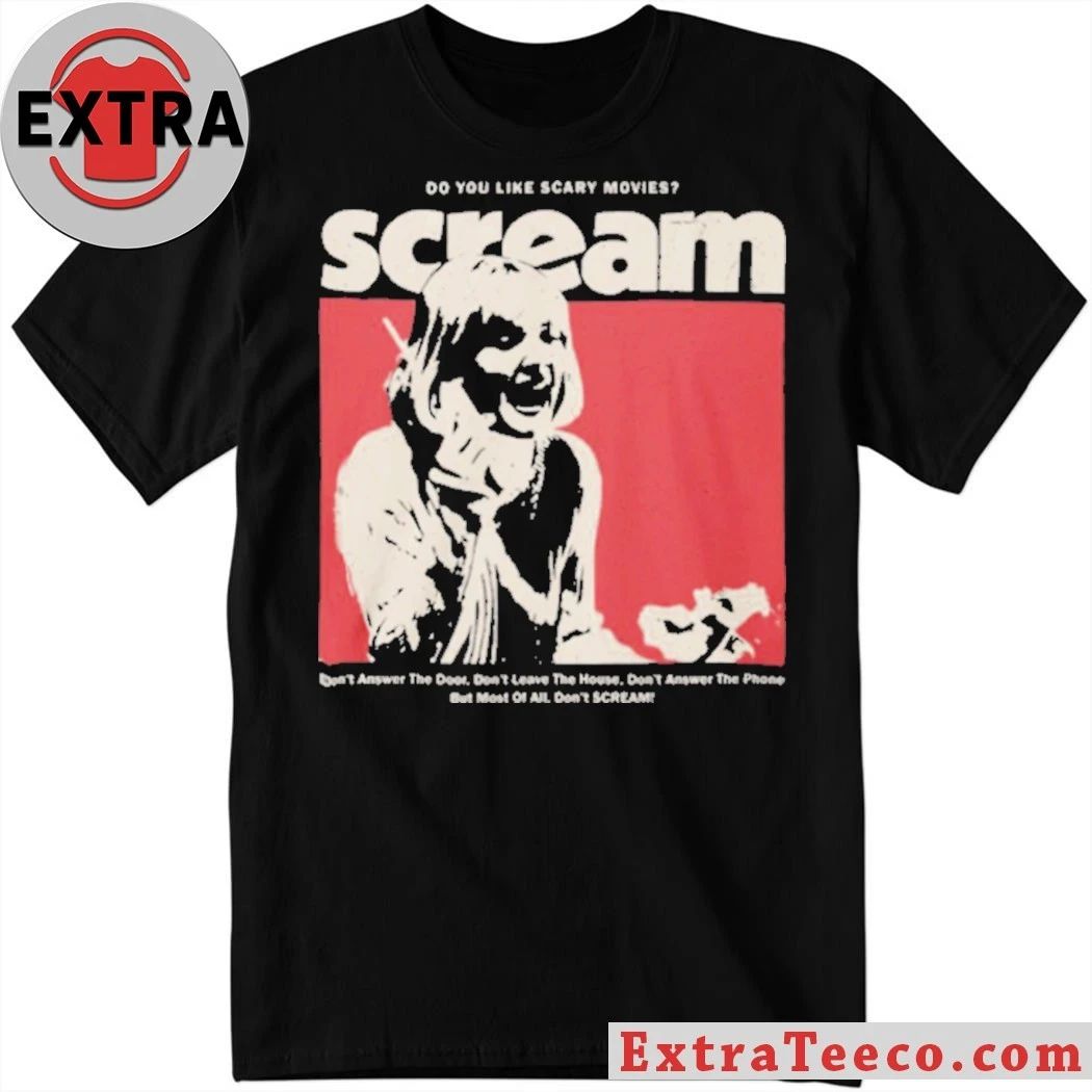 Scream Movie Casey Becker Graphic Do You Like Scary Movies Horror Shirt