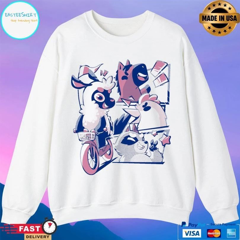 Ultimate Bike Rider Ultimate Sheep Raccoon T-shirts