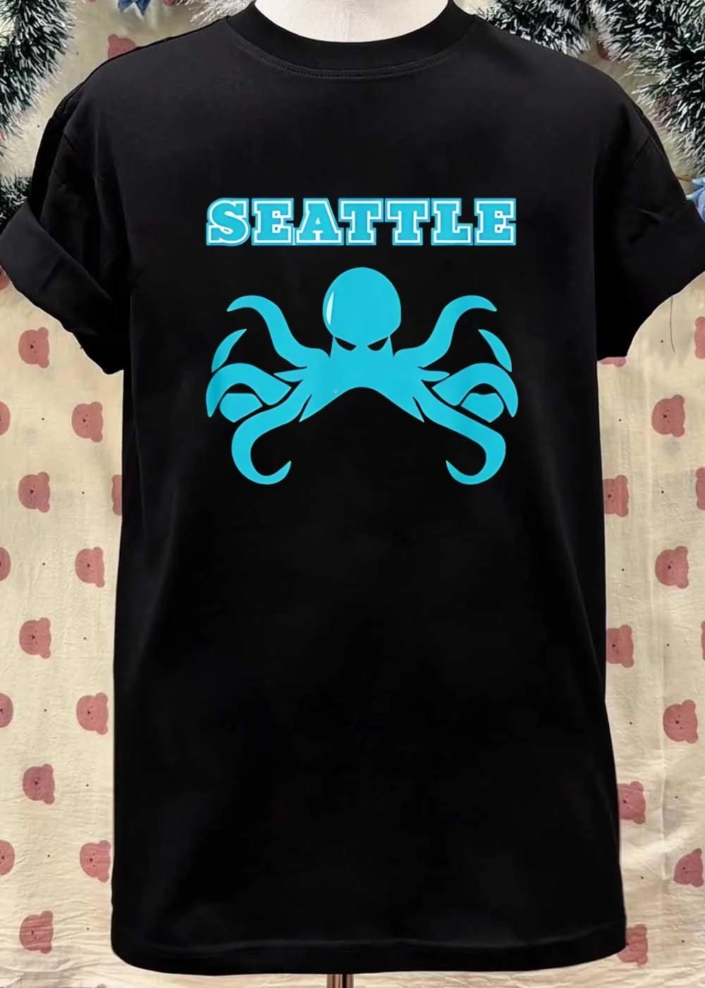 Seattle Kraken Octopus Team shirt