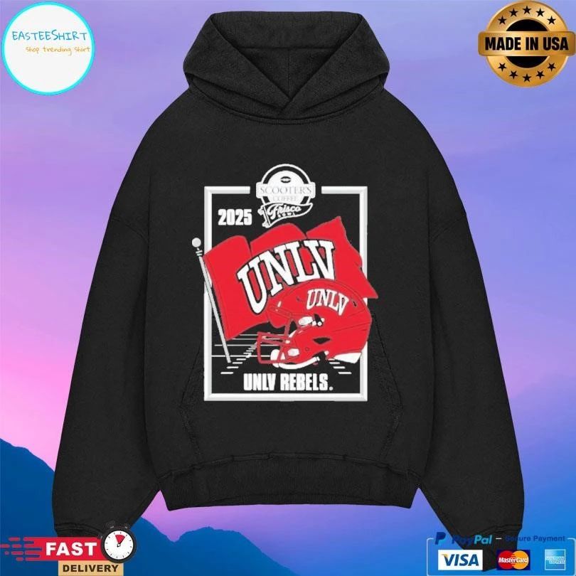 Unlv Rebels 2025 Frisco Bowl Helmet T-shirts