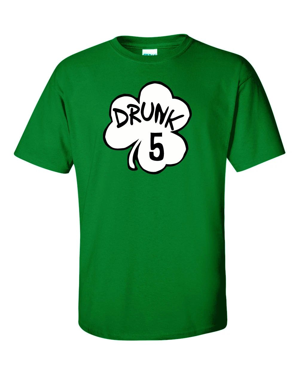 St. Patrick's Day T-shirt Shirt  Drunk 1,2,3,4,5 (Youth Small - 5XL Available)