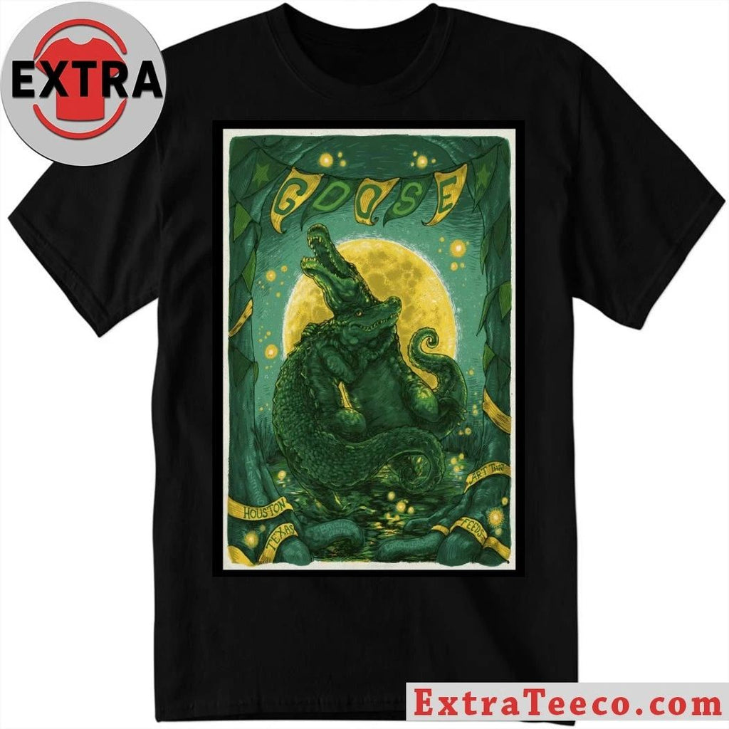 Goose Houston Bayou Music Center on 4 23 2026 Poster Shirt