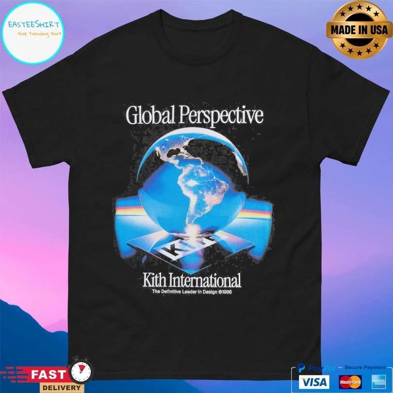 Global Perspective Kith International The Definitive Leader In Design 1996 T-shirts