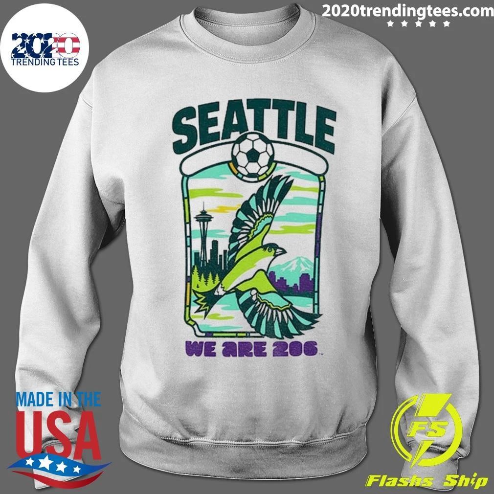 Seattle Host City World Cup 2026 Soccer We Are 206 Shirt