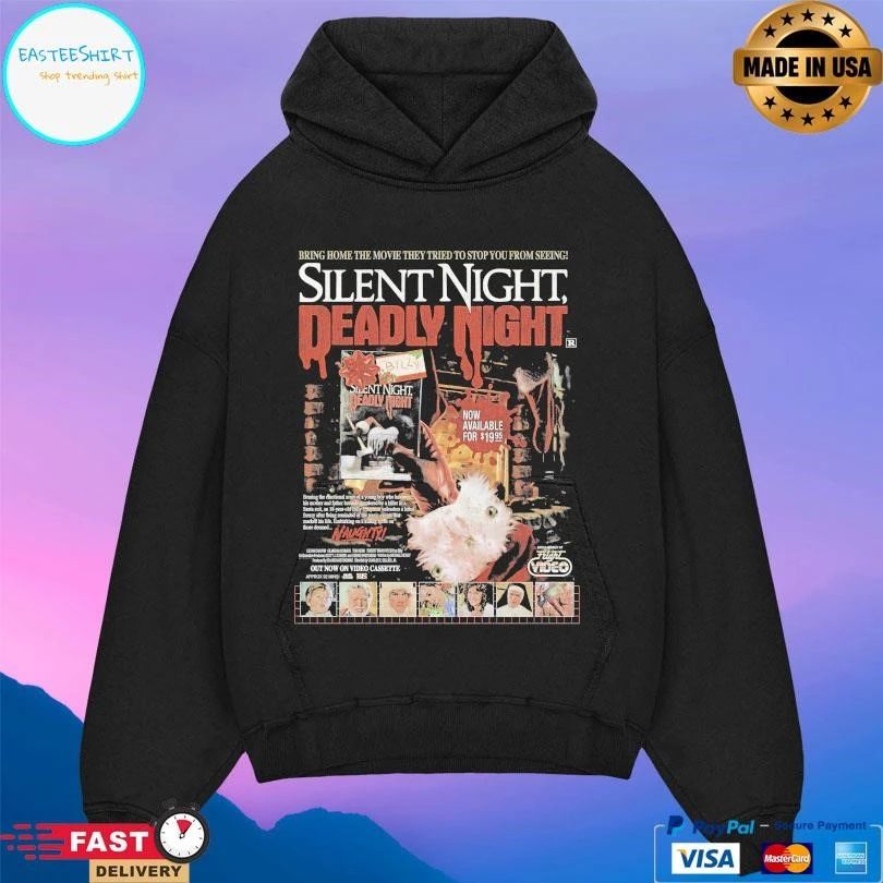 Bring Home The Movie They Tried To Stop You From Seeing Silent Night Deadly Night T-shirts