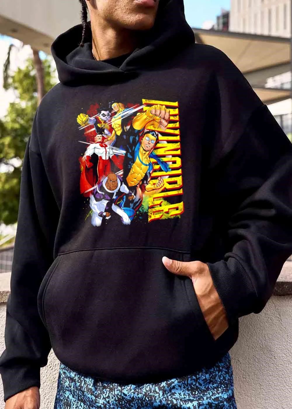 Invincible Omni Man Bulletproof Flying Superheroes Comic shirt