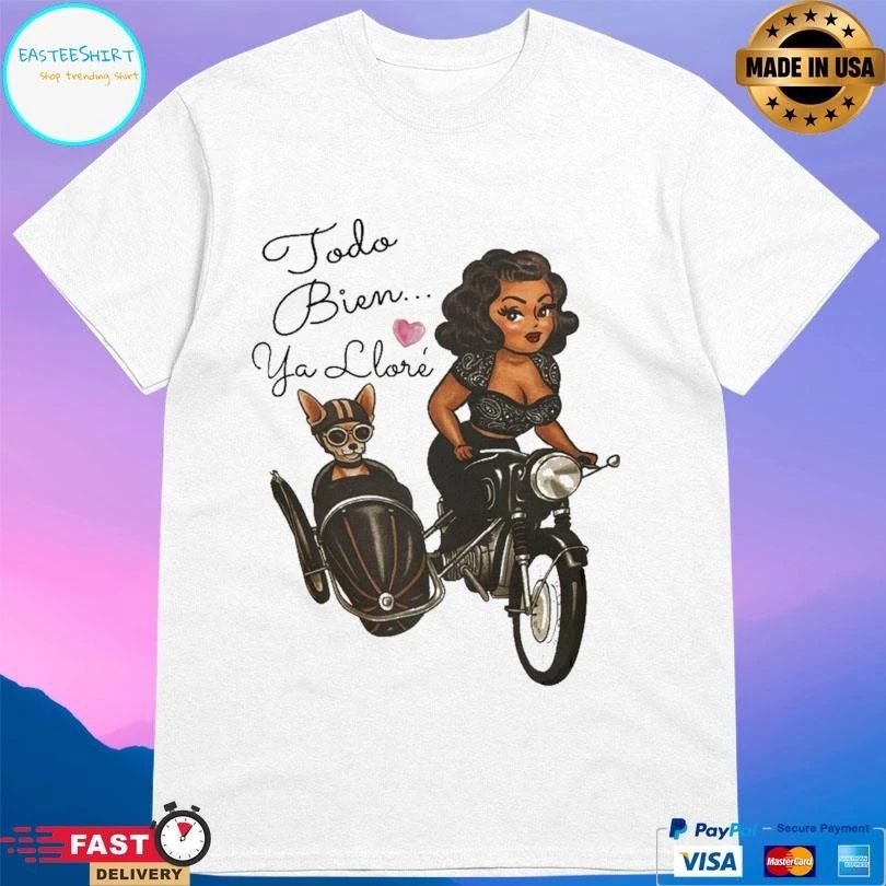 Todo Bien Ya Lloré 70s Ringer T-shirts