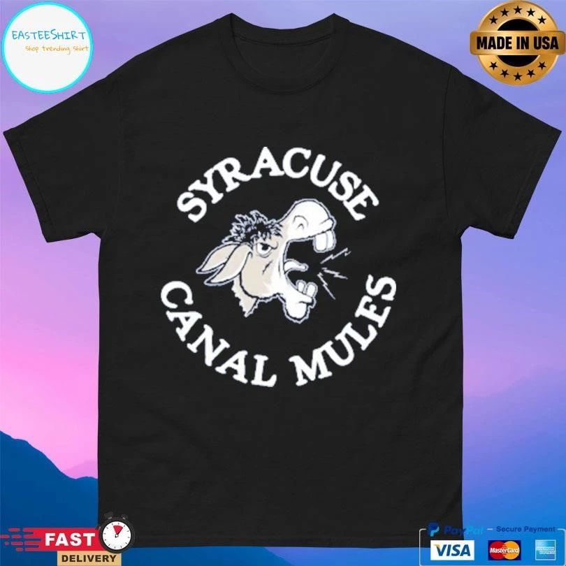 Syracuse Canal Mules T-shirts