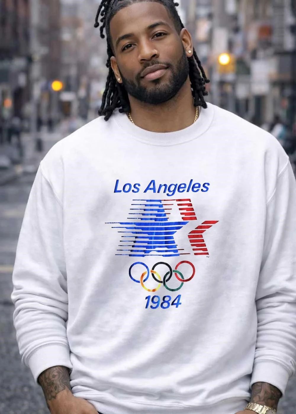 TM Los Angeles 1984 Olympic Games Star Graphic T-Shirt