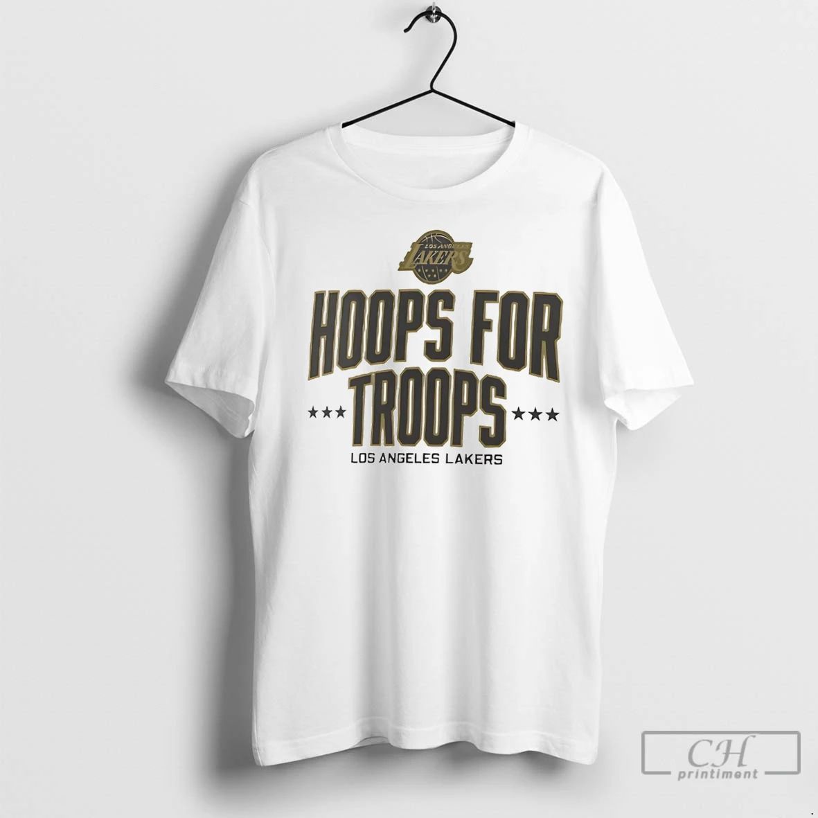Premium Los Angeles Lakers Hoops For Troops