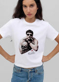 Eddie Guerrero Sunglasses Smoking Cigar Skull Halftone Portrait shirt