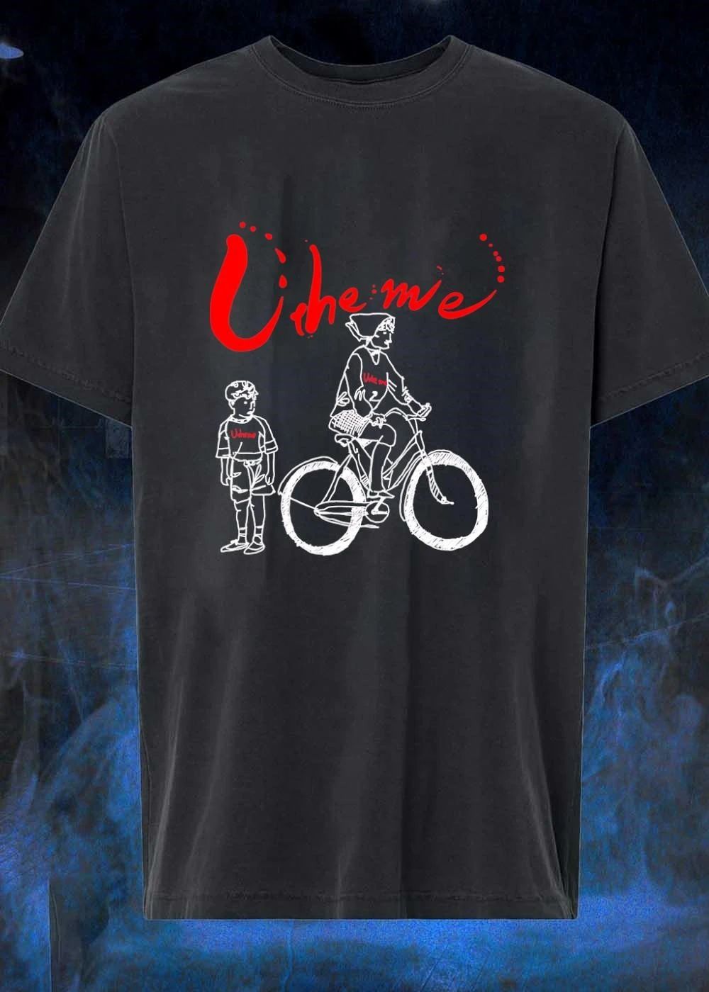 Utheme Rider and Standing Boy Cycling Sport shirt