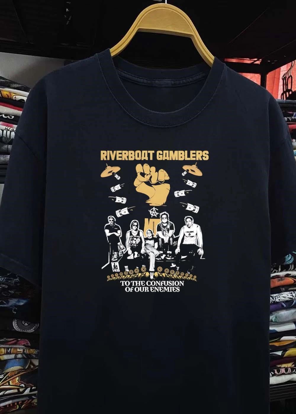 Band Merch Riverboat Gamblers to the Confusion of Our Enemies shirt