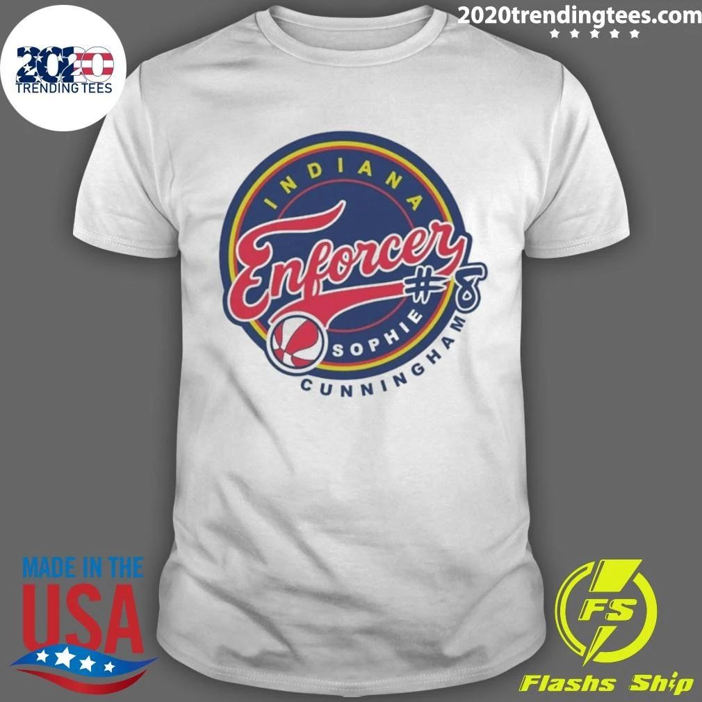 Sophie Cunningham Indiana Enforcer Sophie The Enforcer Shirt