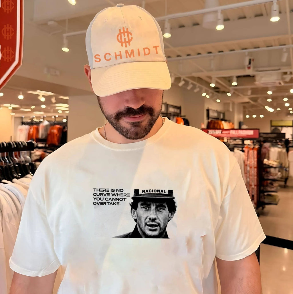 Neymar Ayrton Senna No Curve Where You Cannot Overtake Shirt