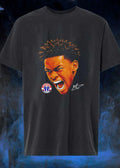 Washington Wizards Basketball Player Screaming Illustration shirt
