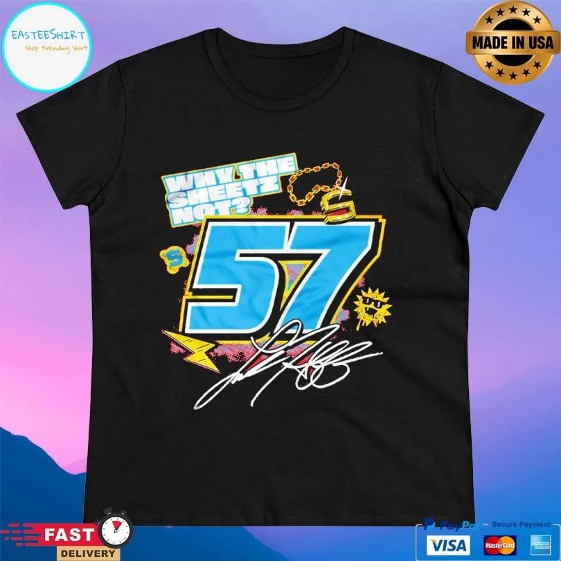 Why The Sheetz Not 57 Landon Huffman Signature T-shirts
