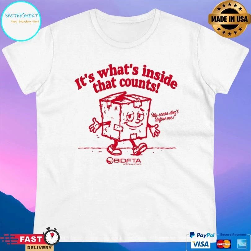 It’s What’s Inside That Counts My Scars Don’t Define Me T-shirts