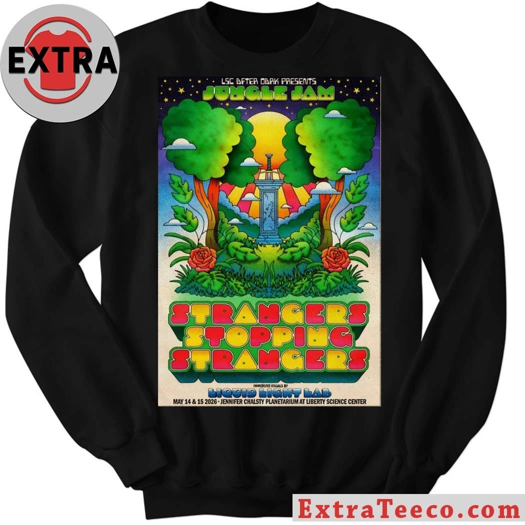 Strangers Stopping Strangers Tour Jersey City NJ On May 14-15 2026 Poster Shirt