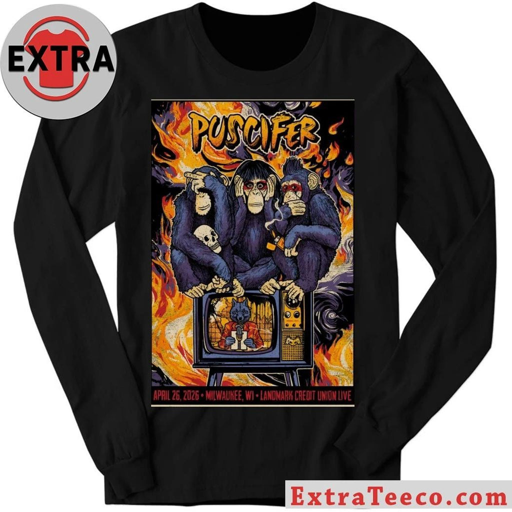 Puscifer In Milwaukee WI On April 26 2026 Tour Poster Shirt