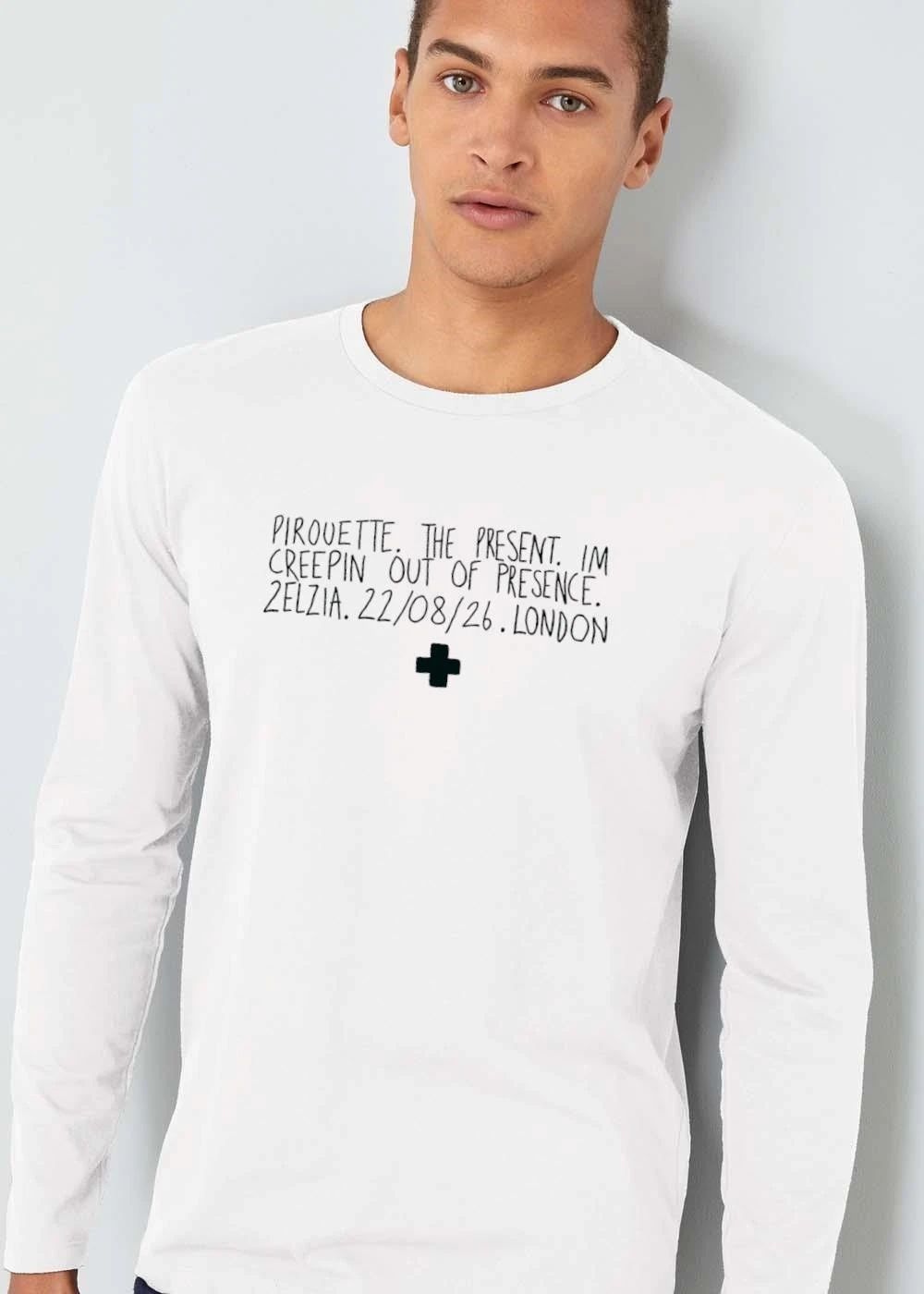 Pirouette The Present Im Creepin Out Of Presence To Elzia 22 08 26 London shirt
