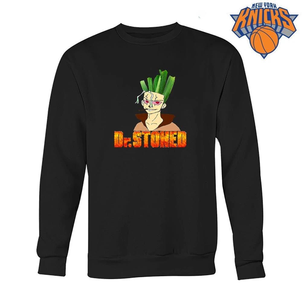 Funny Senku Ishigami Dr Stoned Weed Smoking Anime Parody shirt