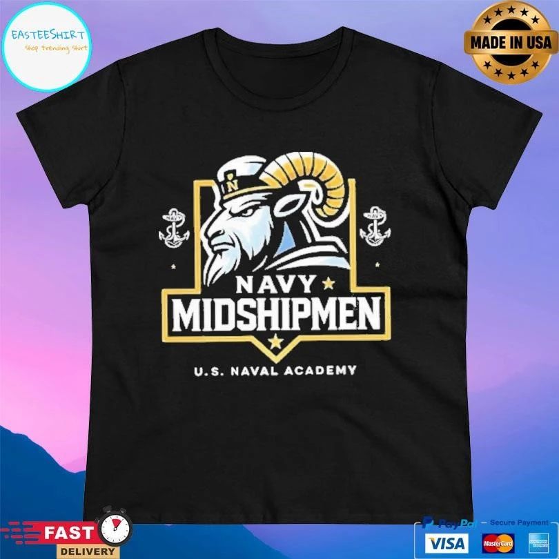 Navy Midshipmen Us Naval Academy Division I Ncaa Logo T-shirts