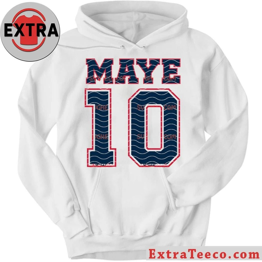 Maye 10 Drake Maye Jersey Letter Number 10 Shirt