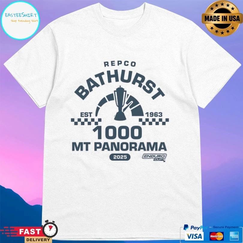 Repco Bathurst 1000 Mt Panorama Est 1963 2025 T-shirts