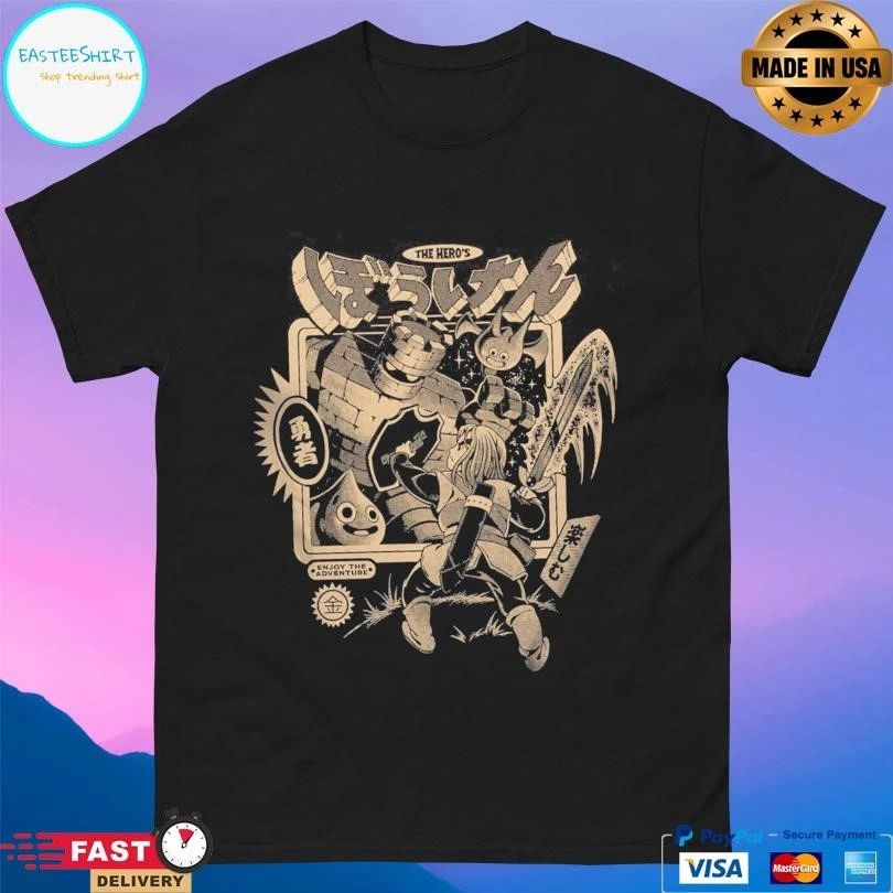 The Hero’s Enjoy The Adventure Luminous Adventure T-shirts