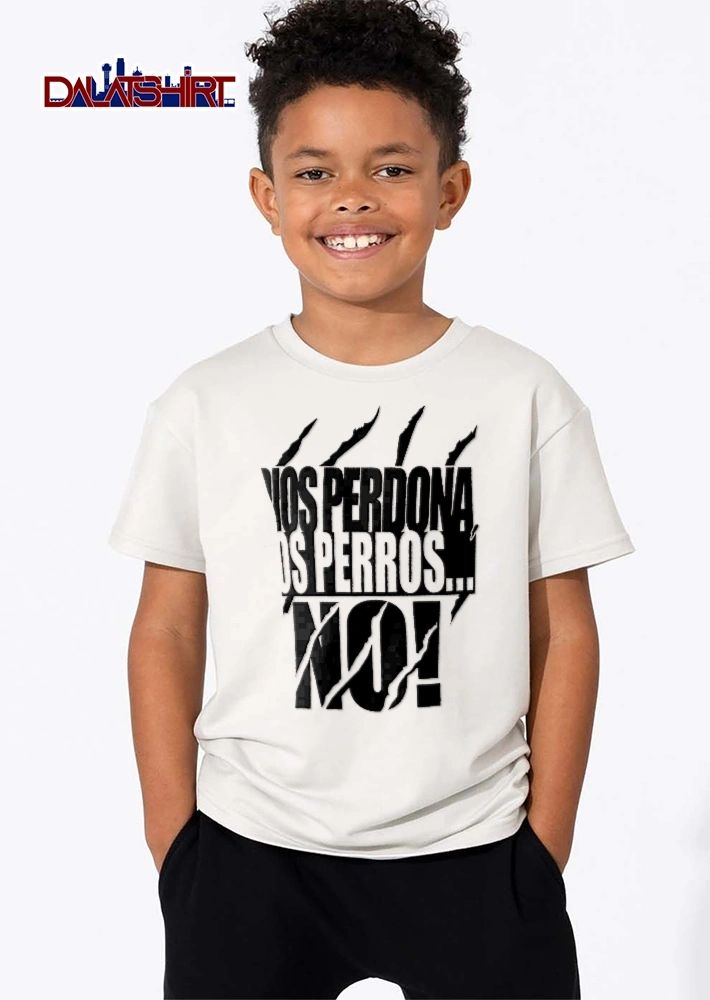 Dios Perdona Los Perros No Claw Mark Scratch Slash Typography shirt