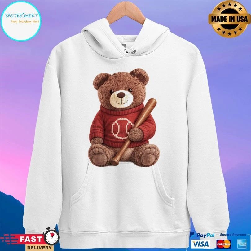 Baseball Teddy Bear 2026 T-shirts