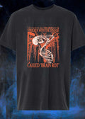 Stricken with the Disease Called Brain Rot Skeleton Unisex shirt