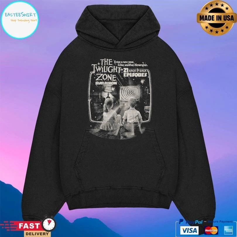 The Twilight Zone Marathon Enter A New Year Enter Another Dimension 21 Back To Back Episodes T-shirts