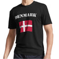 New Vintage Denmark Danish Flag Active Logo T-Shirt Funny Size S to 5XL
