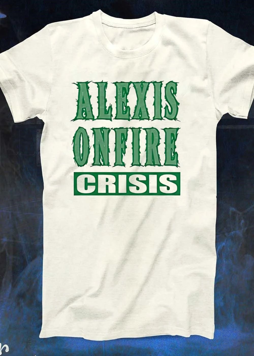 Alexis Onfire Crisis Men’s Graphic Print Short Sleeve Shirt