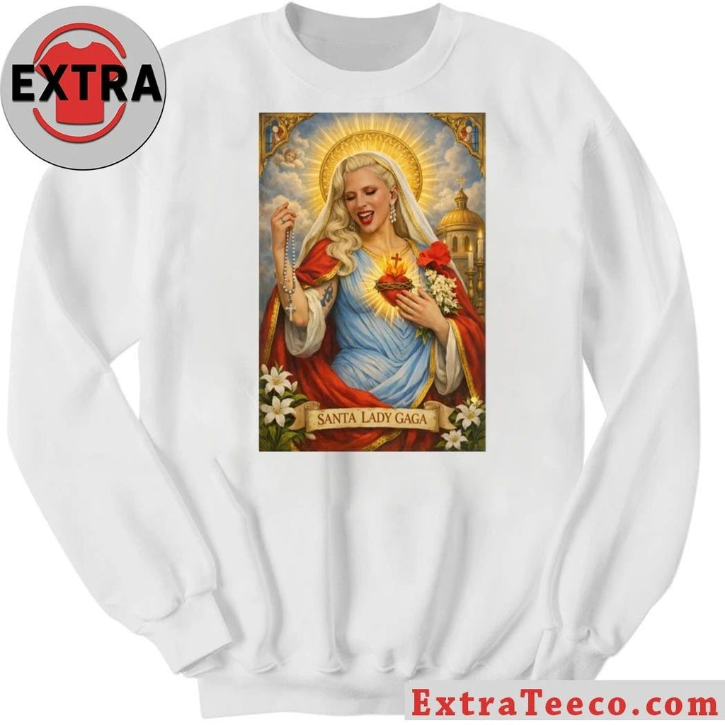 Santa Lady Gaga 2026 Tee Shirt