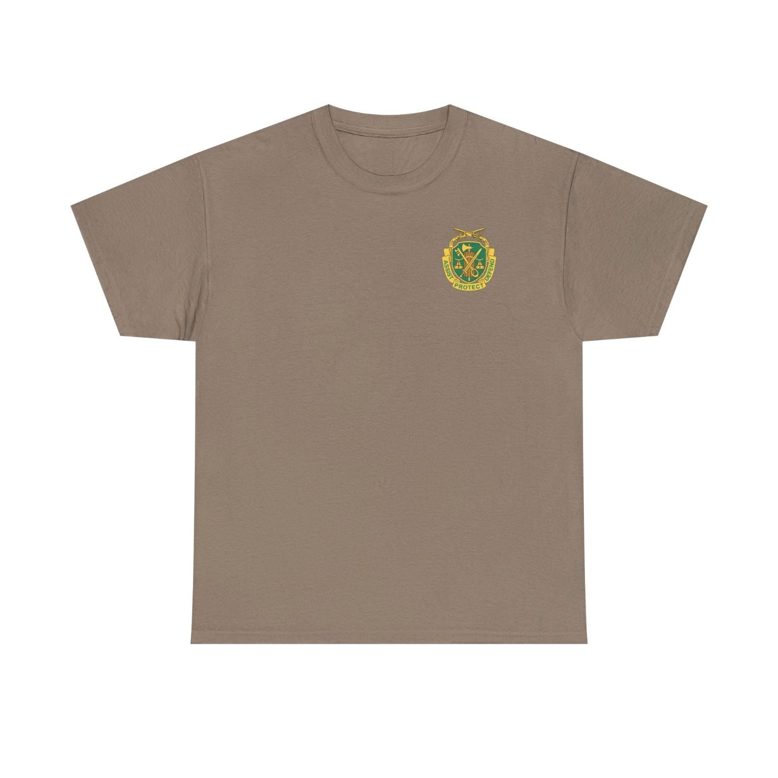 Army Military Police - Custom front and back t-shirt tee