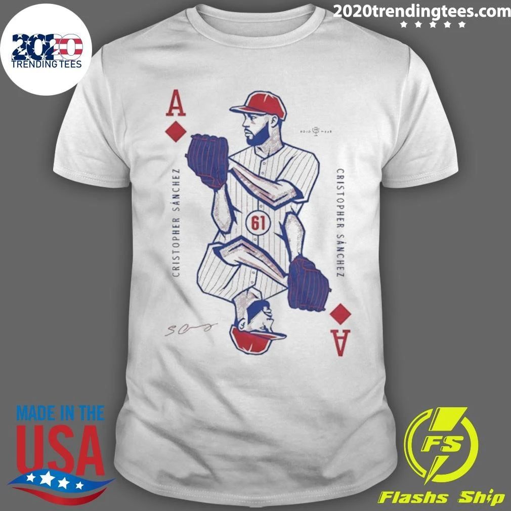 Cristopher Sánchez Ace Philadelphia Phillies Signature Shirt