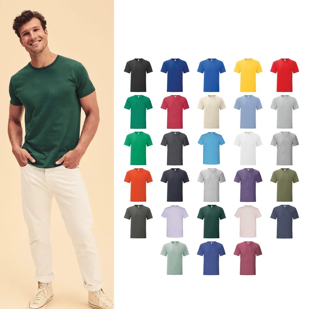 Fruit of the Loom Iconic 150 T 61-430-0 - Slim fashion fit