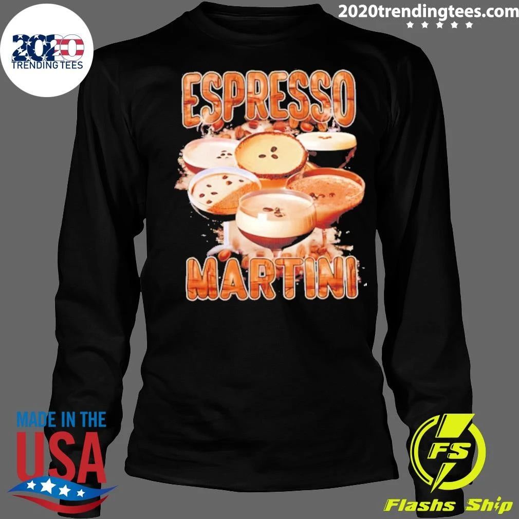 Espresso Martini Collage Bootleg Graphic Shirt