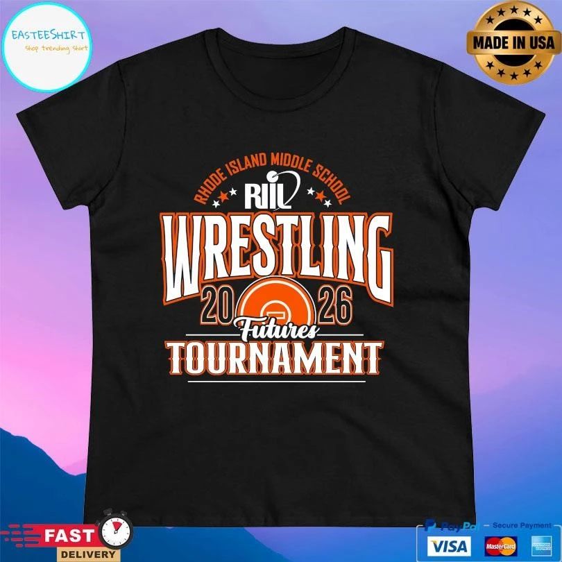 RIIL Rhode Island Middle School Wrestling Tutures Tournament 2026 T-shirts