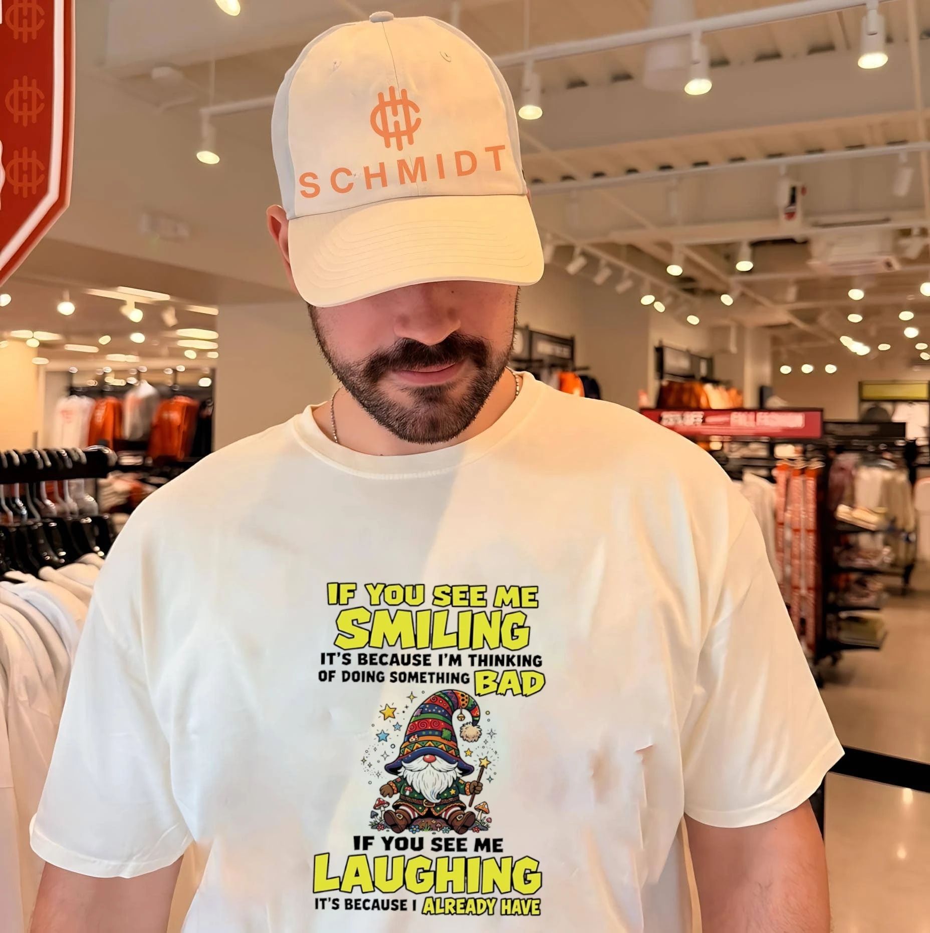 If you see me smiling it’s because I’m thinking of doing something bad shirt